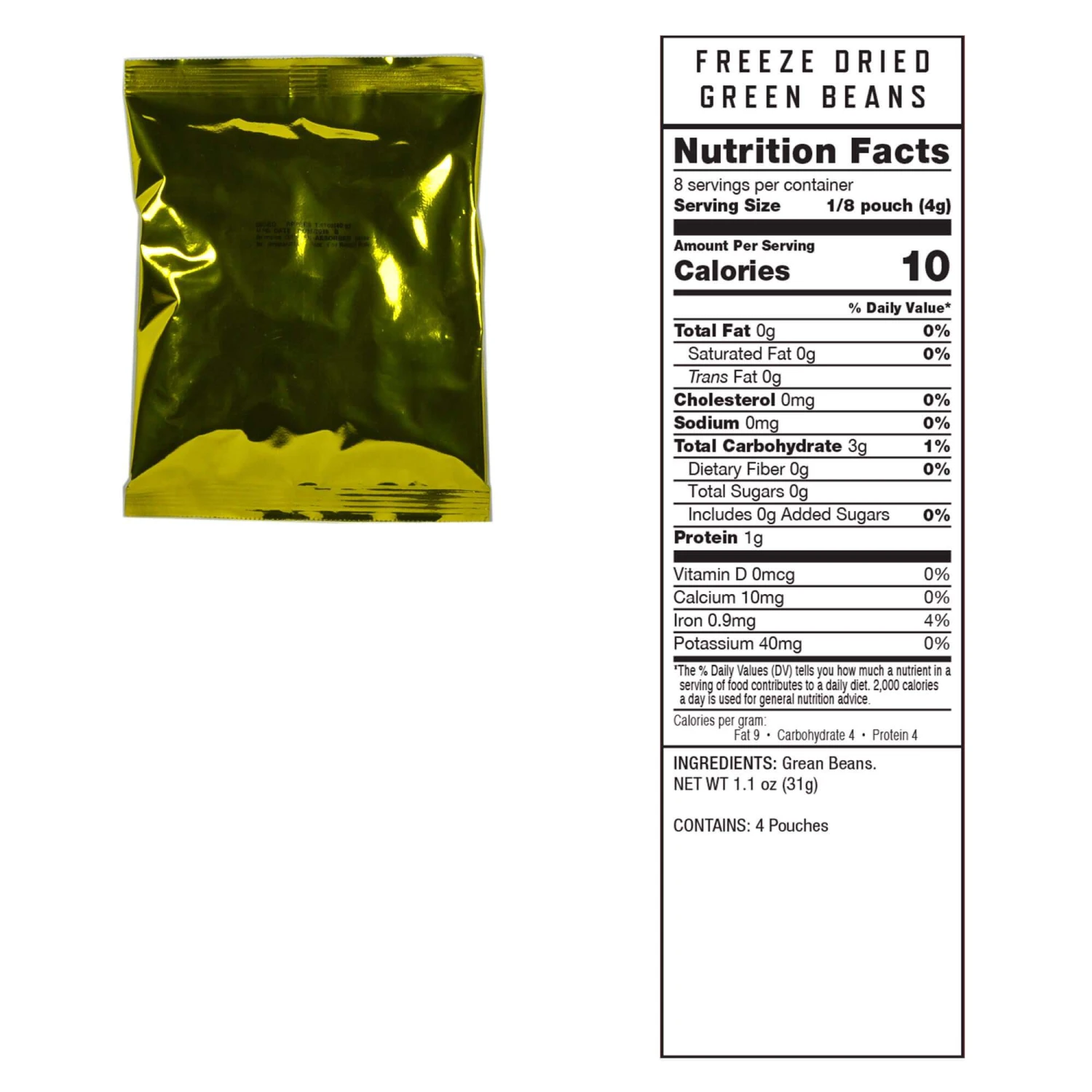 ReadyWise Emergency Freeze Dried Vegetable Variety - 120 Serving Food & Food Storage 4 ReadyWise Emergency Freeze Dried Vegetable Variety - 120 Serving Food & Food Storage