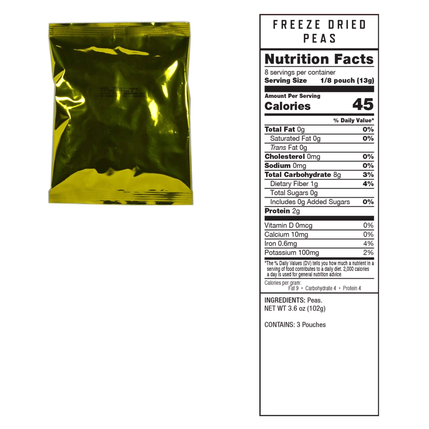 ReadyWise Emergency Freeze Dried Vegetable Variety - 120 Serving Food & Food Storage 5 ReadyWise Emergency Freeze Dried Vegetable Variety - 120 Serving Food & Food Storage