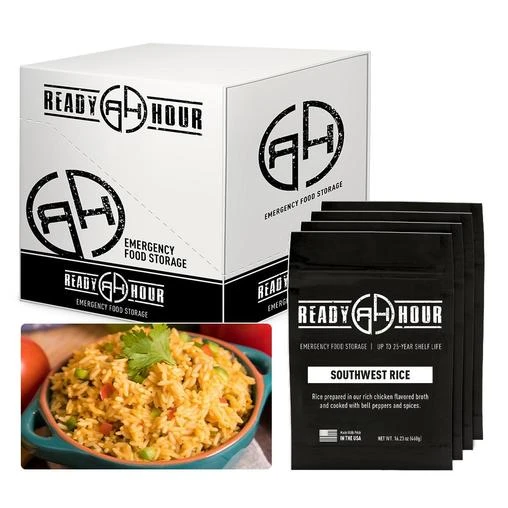 Ready Hour Southwest Savoury Rice Case Pack 1 Ready Hour Southwest Savoury Rice Case Pack
