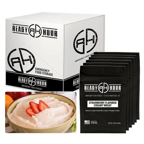 Breakfast Ready Hour Strawberry Creamy Wheat Case Pack 1 Breakfast Ready Hour Strawberry Creamy Wheat Case Pack