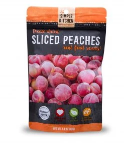 ReadyWise Simple Kitchen Freeze-Dried Peaches - 6 Pack Food & Food Storage