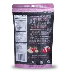 ReadyWise Simple Kitchen Freeze-Dried Strawberries & Bananas - 6 Pack