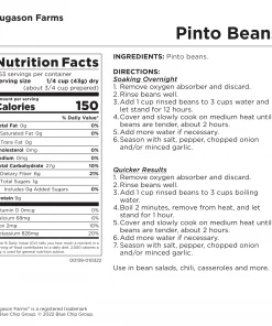 Augason Farms Pinto Beans, 4 Gallon Pail 16 Augason Farms Pinto Beans, 4 Gallon Pail