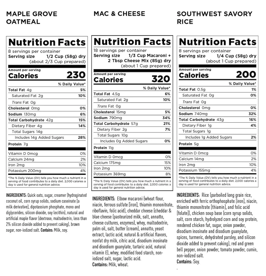 Emergency Essentials 1 Year Emergency Food Kit 18 Emergency Essentials 1 Year Emergency Food Kit