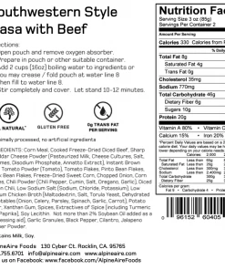 AlpineAire Southwestern Style Masa With Beef