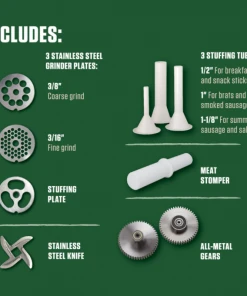 Food & Food Storage LEM #8 BIG BITE MEAT GRINDER - 0.5 HP