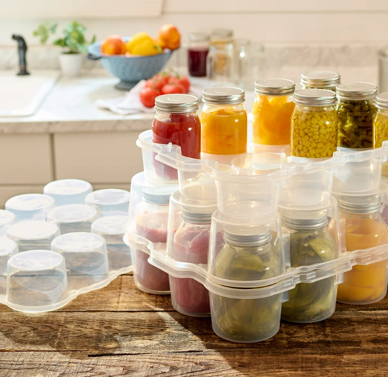 Food & Food Storage Roots & Harvest Safe Crate For Pint Jars 1 Food & Food Storage Roots & Harvest Safe Crate For Pint Jars