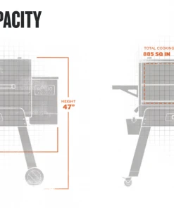 TRAEGER IRONWOOD 885 PELLET GRILL 43 TRAEGER IRONWOOD 885 PELLET GRILL