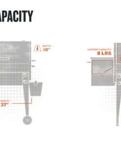 TRAEGER PORTABLE TAILGATER PELLET GRILL
