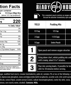 Ready Hour Chocolate Pudding Mix Case Pack Bakery 5 Ready Hour Chocolate Pudding Mix Case Pack Bakery