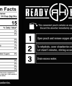 Fruits Ready Hour Freeze-Dried Strawberries Case Pack