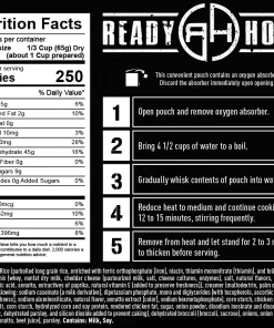 Ready Hour Gluten Free Food Kit 120 Serving Entrees