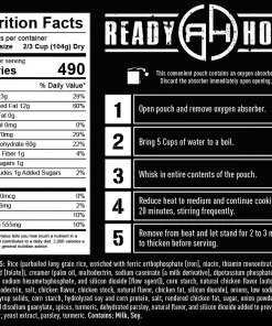 Ready Hour Gluten Free Food Kit 120 Serving Entrees