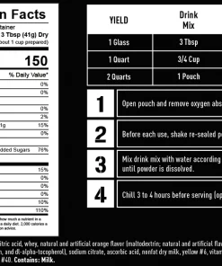 Ready Hour Orange Energy Drink Mix Case Pack Drinks