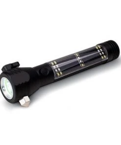 Ready Hour 9-in-1 LED Emergency Solar Rechargeable Flashlight