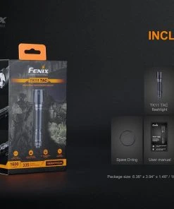 Fenix TK11Tac 1600 Lumen Tactical Flashlight Flashlights