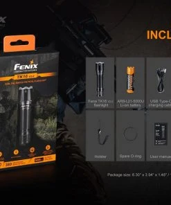 Fenix TK16 V2.0 3100 Lumen Flashlight Flashlights