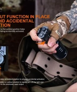 Fenix TK35UE V2.0 5000 Lumens Rechargeable Flashlight Flashlights