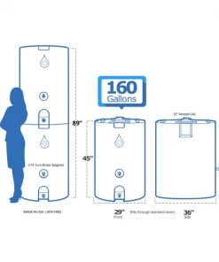 Sure Water 160 Gallon Stackable Water Storage Tank