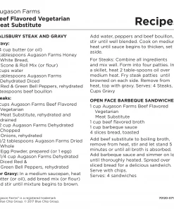 Food & Food Storage Augason Farms Beef Flavored Vegetarian Meat Substitute