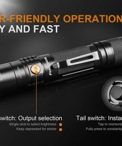 FENIX UC35 V2.0 1000 LUMENS COMPACT RECHARGEABLE FLASHLIGHT