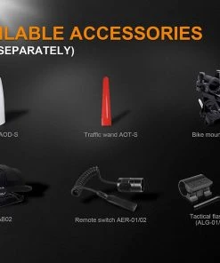 FENIX UC35 V2.0 1000 LUMENS COMPACT RECHARGEABLE FLASHLIGHT