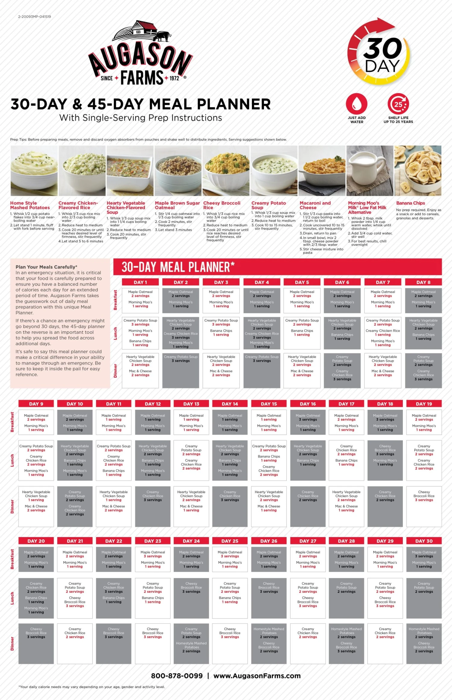 Augason Farms 6-Month Emergency Food Supply 16 Augason Farms 6-Month Emergency Food Supply