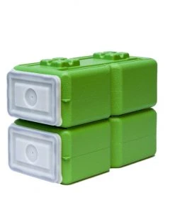 WaterBrick Food & Food Storage Standard FoodBrick 3.5 Gallon - Green 2 Pack