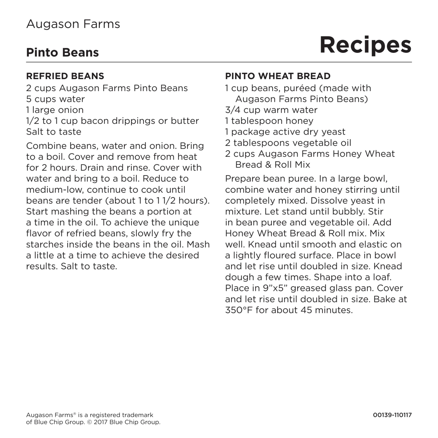 Augason Farms Pinto Beans, 4 Gallon Pail 9 Augason Farms Pinto Beans, 4 Gallon Pail
