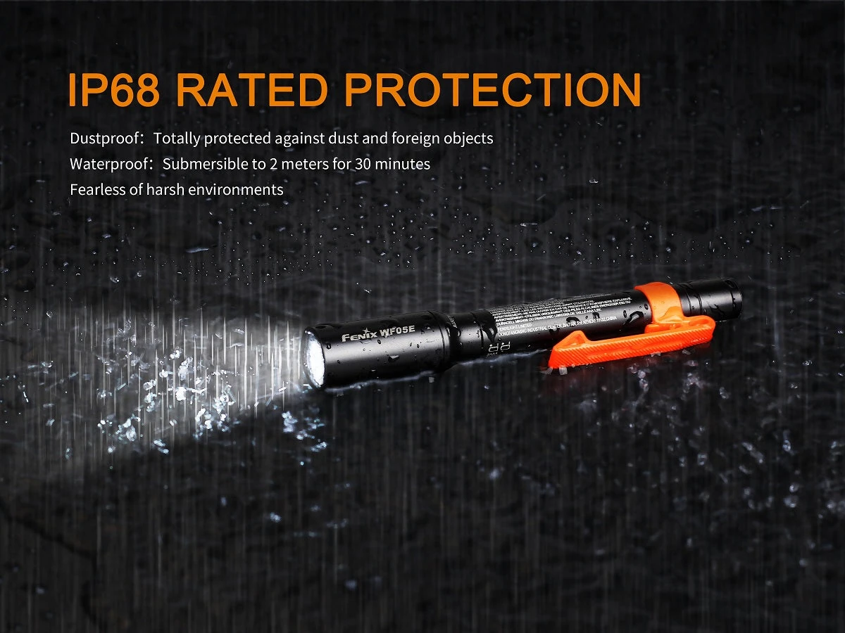 Flashlights FENIX WF05E 85 LUMENS INTRINSICALLY SAFE FLASHLIGHT 5 Flashlights FENIX WF05E 85 LUMENS INTRINSICALLY SAFE FLASHLIGHT