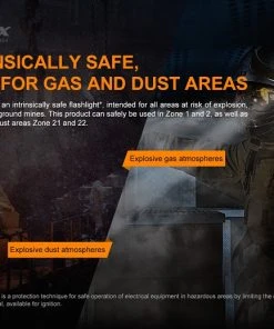 Fenix WF30RE 280 Lumens Intrinsically Safe Flashlight 22 Fenix WF30RE 280 Lumens Intrinsically Safe Flashlight