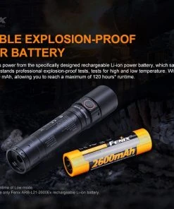 Fenix WF30RE 280 Lumens Intrinsically Safe Flashlight 26 Fenix WF30RE 280 Lumens Intrinsically Safe Flashlight