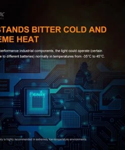 Fenix WF30RE 280 Lumens Intrinsically Safe Flashlight 30 Fenix WF30RE 280 Lumens Intrinsically Safe Flashlight