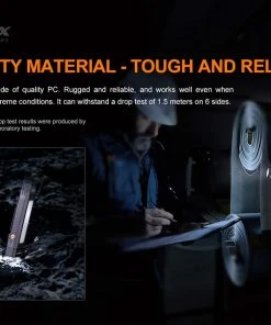 Flashlights FENIX WT16R 300 LUMENS RECHARGEABLE MAGNETIC FLASHLIGHT