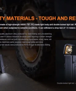 Flashlights Fenix WT25R 1000 Lumens Rechargeable Pivoting Work Light 31 Flashlights Fenix WT25R 1000 Lumens Rechargeable Pivoting Work Light