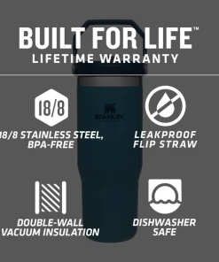 STANLEY THE ICEFLOW FLIP STRAW WATER BOTTLE 17 Oz. 16 STANLEY THE ICEFLOW FLIP STRAW WATER BOTTLE 17 Oz.