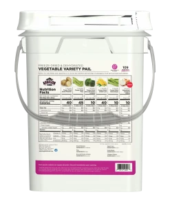 Augason Farms Freeze-Dried Vegetable Variety Pail