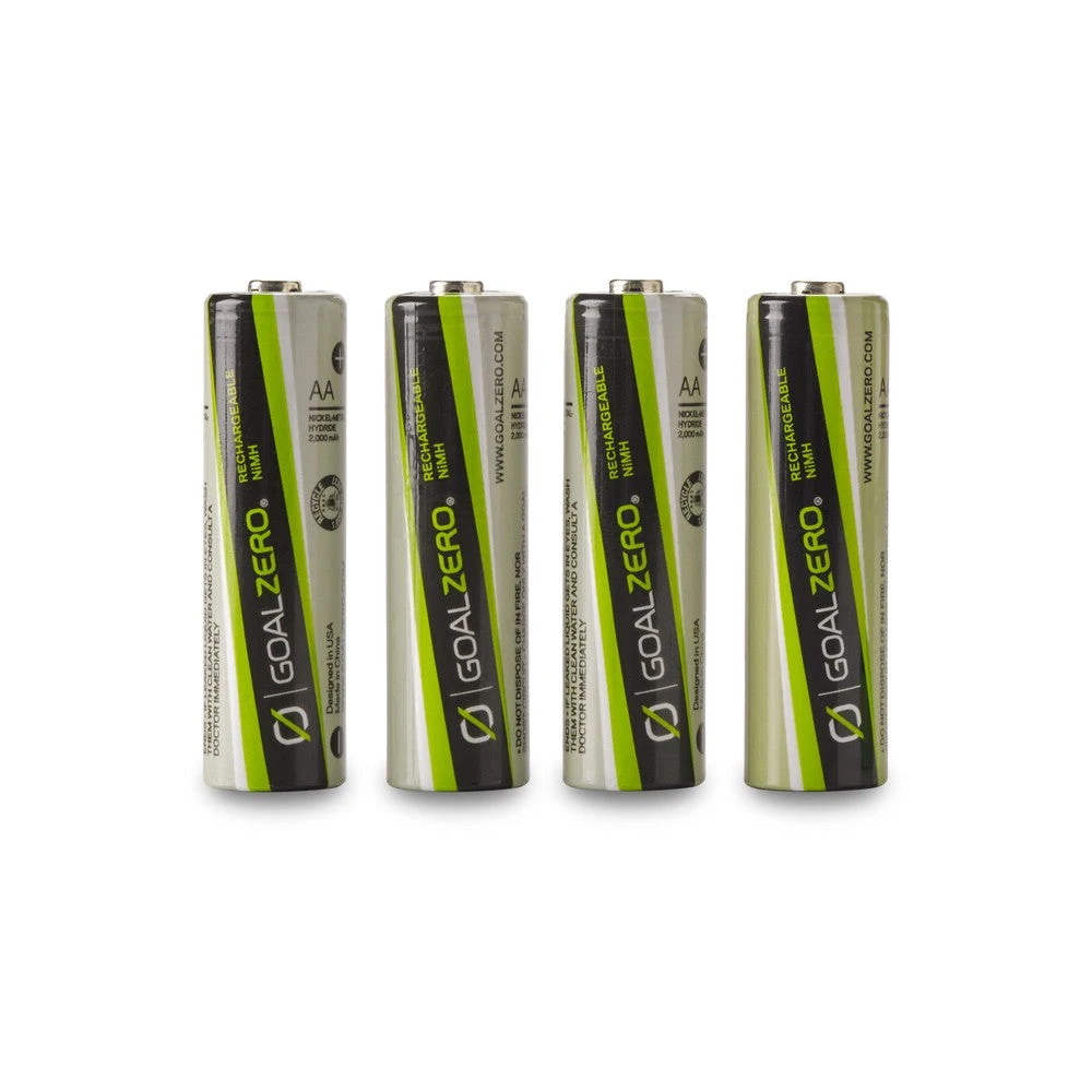 Goal Zero AA Rechargeable Batteries 4 Pk 1 Goal Zero AA Rechargeable Batteries 4 Pk