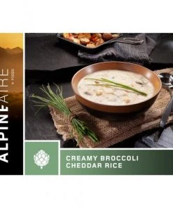 Backpacking Meals AlpineAire Creamy Broccoli Cheddar Rice