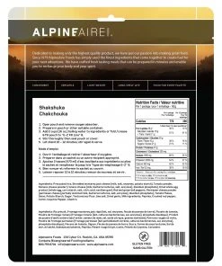 AlpineAire Shakshuka Backpacking Meals