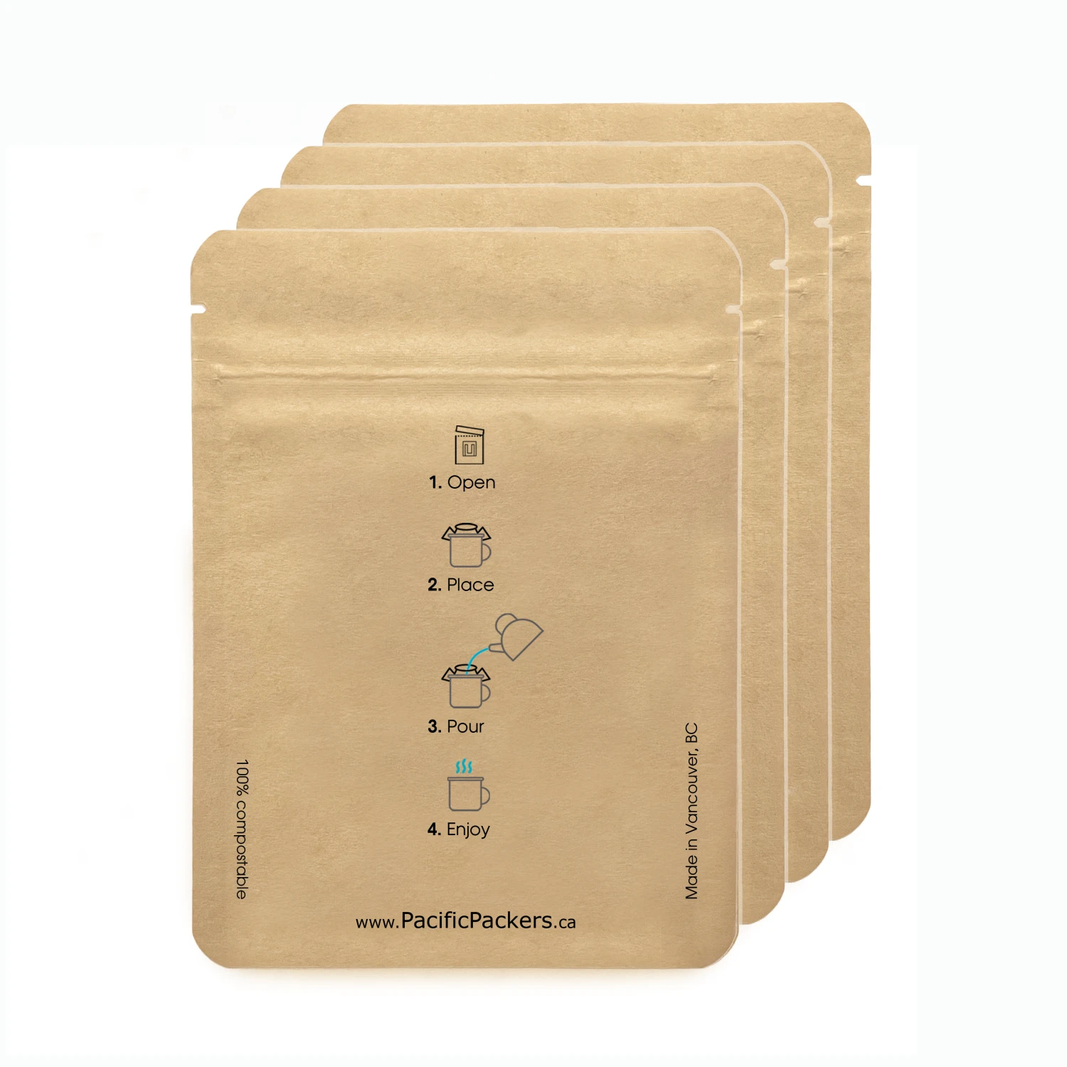 Drinks Pacific Packers Coffee - Medium Roast 3 Drinks Pacific Packers Coffee - Medium Roast