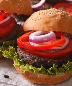 Ready Hour Black Bean Burger #10 Can