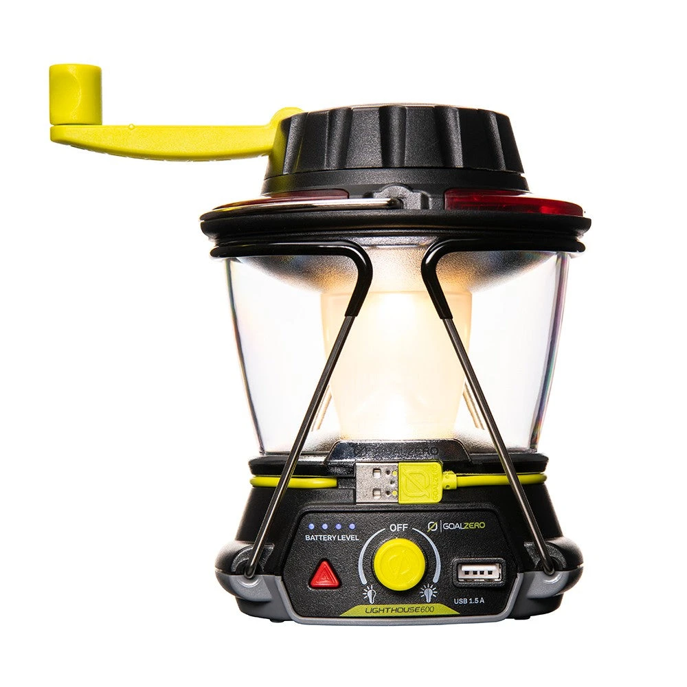 GOAL ZERO LIGHTHOUSE 600 LANTERN & USB POWER HUB 4 GOAL ZERO LIGHTHOUSE 600 LANTERN & USB POWER HUB
