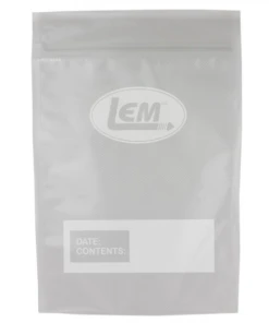 Food & Food Storage LEM ZIPPER TOP VACUUM BAGS - 8" X 12" QUART SIZE