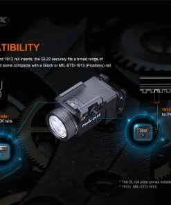 FENIX GL22 750 LUMENS TAC LIGHT WITH RED LASER SIGHT - 750 LUMENS Flashlights 25 FENIX GL22 750 LUMENS TAC LIGHT WITH RED LASER SIGHT - 750 LUMENS Flashlights