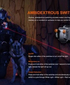 FENIX GL22 750 LUMENS TAC LIGHT WITH RED LASER SIGHT - 750 LUMENS Flashlights 26 FENIX GL22 750 LUMENS TAC LIGHT WITH RED LASER SIGHT - 750 LUMENS Flashlights