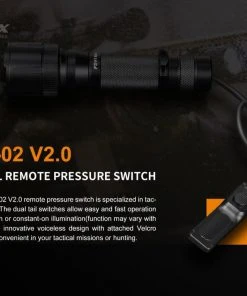 Fenix Lights FENIX AER-02 V 2.0 Remote Pressure Switch 10 Fenix Lights FENIX AER-02 V 2.0 Remote Pressure Switch