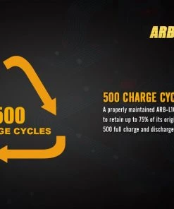 Fenix ARB-L16 700U 16340 Li-Ion Build-In USB Charging Port Rechargeable Battery Fenix Lights