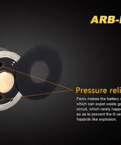 FENIX ARB-L18 2600 18650 LI-ION RECHARGEABLE BATTERY 11 FENIX ARB-L18 2600 18650 LI-ION RECHARGEABLE BATTERY