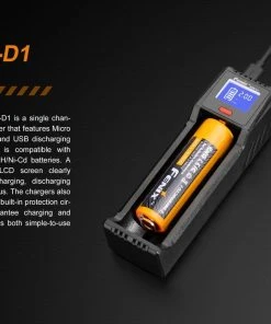 Fenix ARE-D1 Single Bay Smart Battery Charger Fenix Lights 12 Fenix ARE-D1 Single Bay Smart Battery Charger Fenix Lights